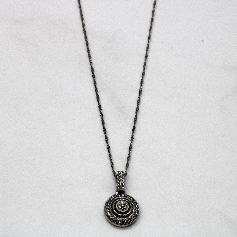 Circular gem necklaces-Michael Hill' Diamond Necklace | 0.14ctw | 16" |