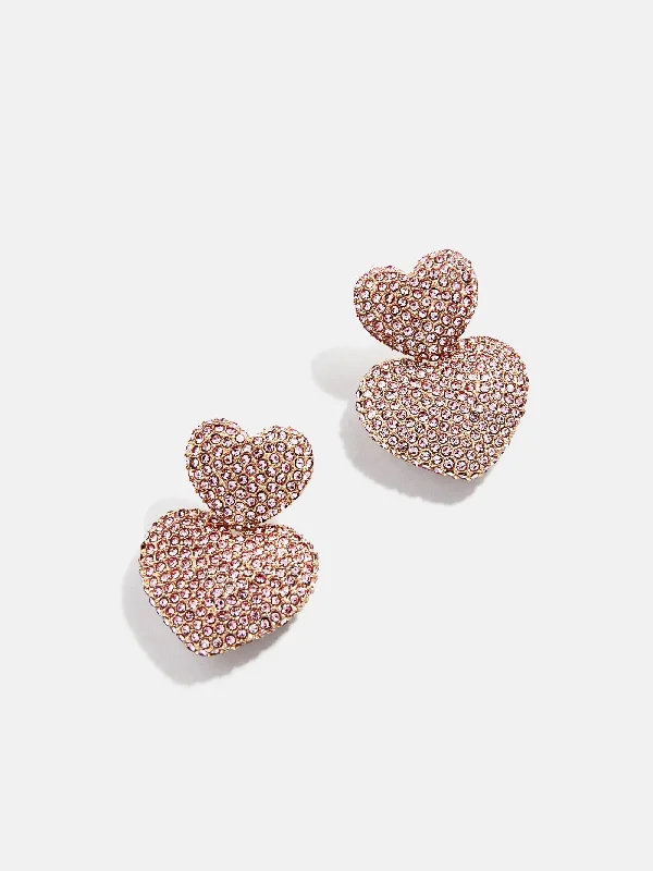 Plain stud earrings-Harley Statement Earrings - Blush