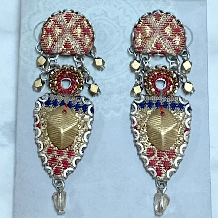 Grand tier earrings-AYALABAR EARRINGS IMPERIAL GOLD