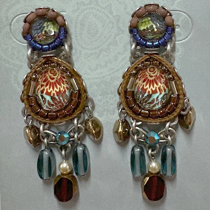 Spinel stone earrings-AYALABAR CLASSIC EARRING