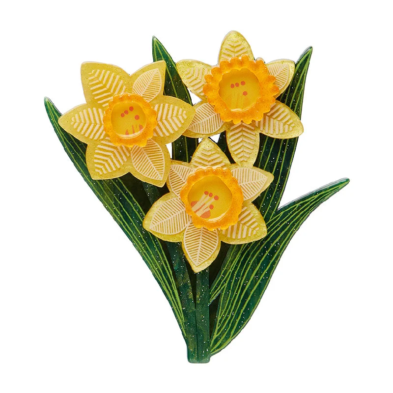 Star sign brooches-Erstwilder x Jocelyn Proust - Delightful Daffodils Brooch