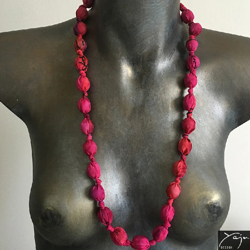 Stellar map necklaces-'Fuchsia' - Necklace No.8