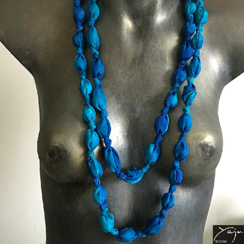 Suede braid necklaces-Necklace No.12