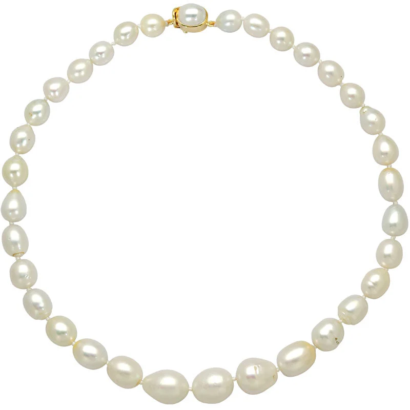 Detailed filigree necklaces-Toggle Necklace - South Sea Pearl  (2145A)