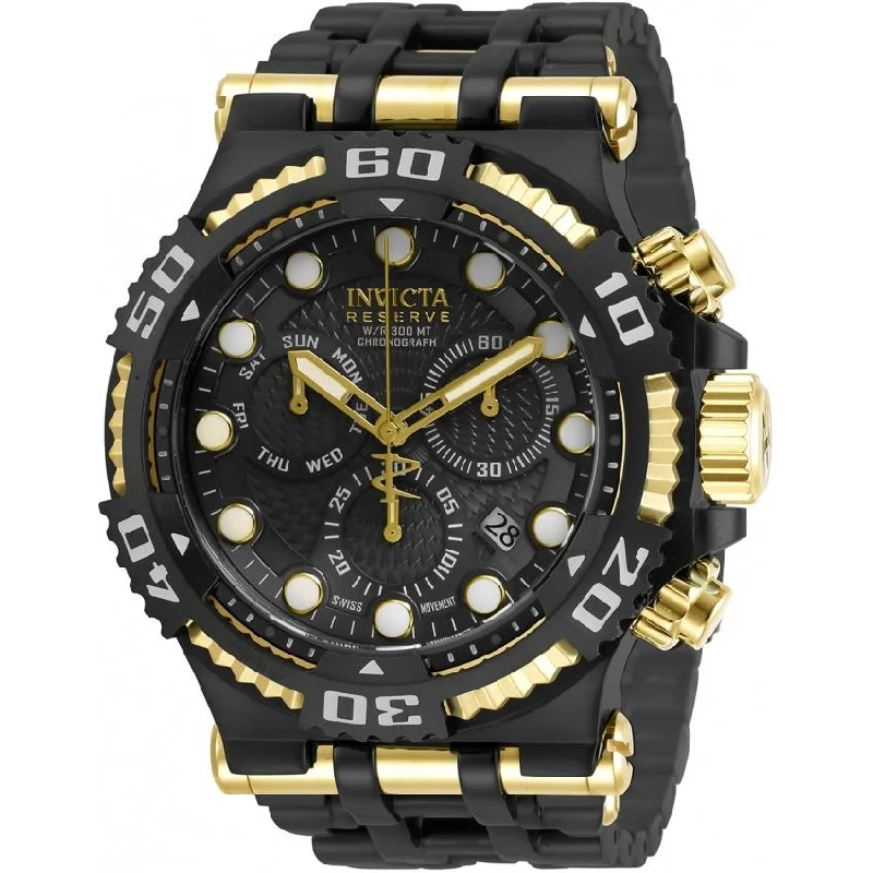 Grand strap watches-Invicta Men's 30659 Speedway Black Stainless Steel Watch