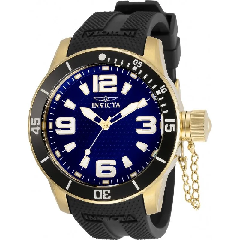 Tourmaline dial watches-Invicta Men's 30699 Specialty Silicone Watch