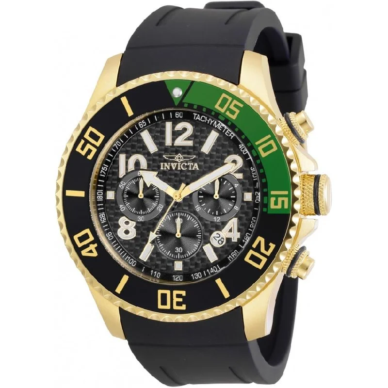 Satin black watches-Invicta Men's 30709 Pro Diver Silicone Watch