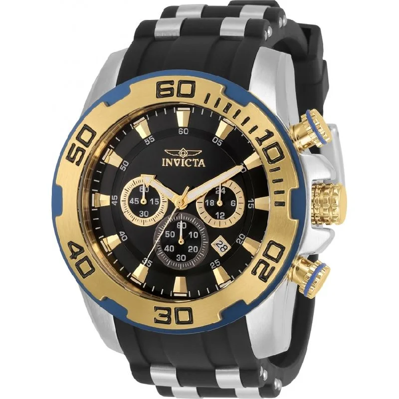 Brushed gold watches-Invicta Men's 30765 Pro Diver Polyurethane Watch