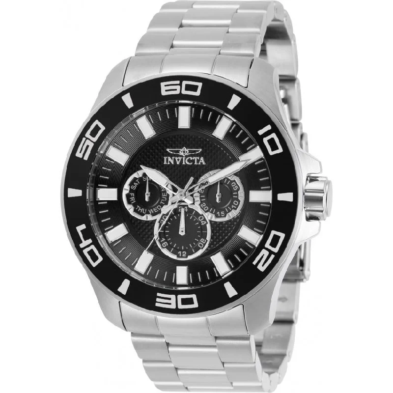 Steel band watches-Invicta Men's 30945 Pro Diver Stainless Steel Watch