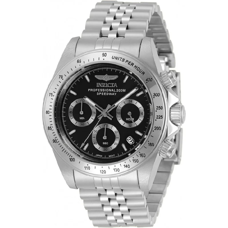 Bright rim watches-Invicta Men's 30989 Speedway Stainless Steel Watch