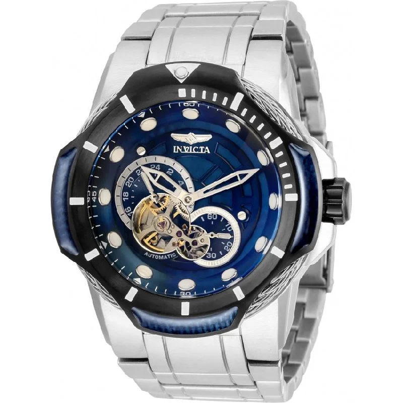 Round dial watches-Invicta Men's 31174 Bolt Automatic Stainless Steel Watch