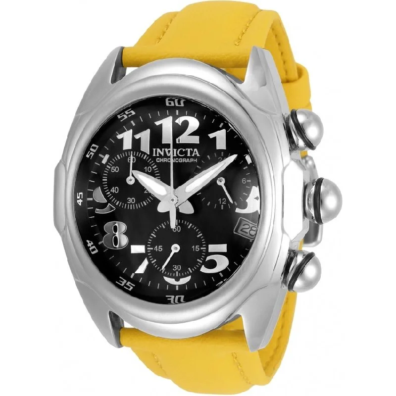 Daily sleek watches-Invicta Men's 31401 Lupah Yellow Polyurethane Watch