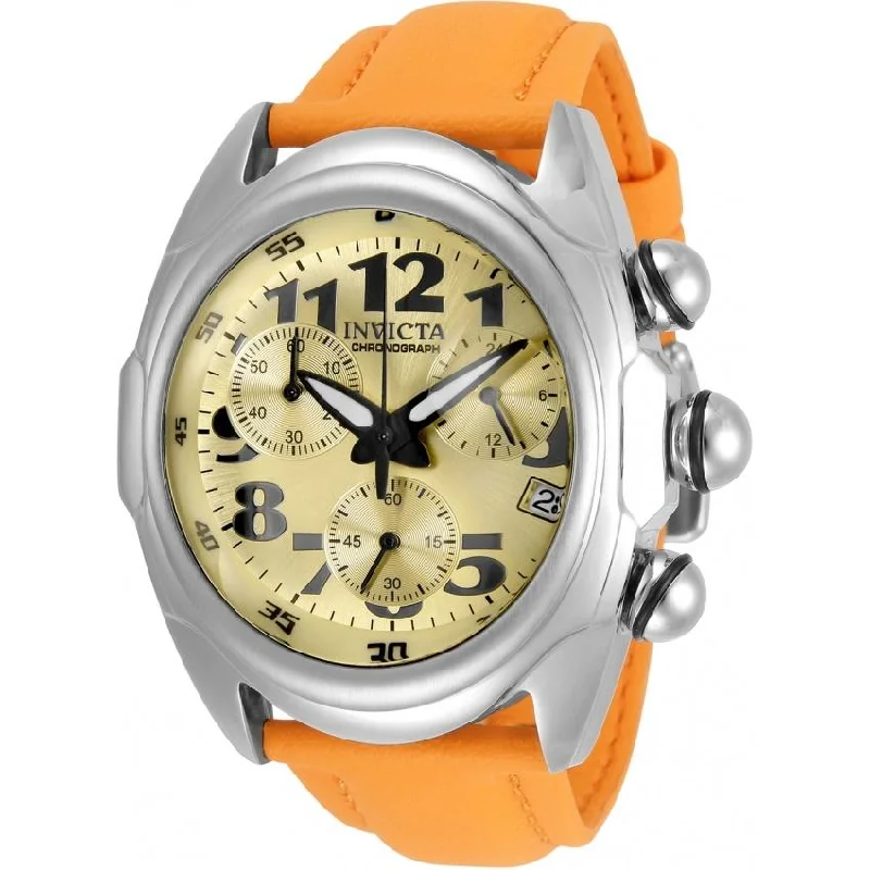 Airy metal watches-Invicta Men's 31403 Lupah Orange Polyurethane Watch