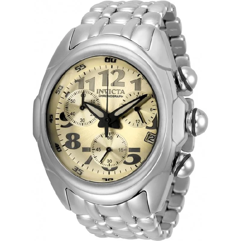 Chic band watches-Invicta Men's 31411 Lupah Stainless Steel Watch