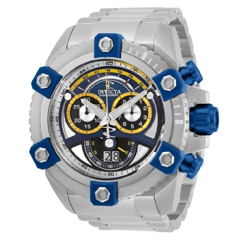 Ripple strap watches-Invicta Men's 31414 Reserve Octane Stainless Steel Watch