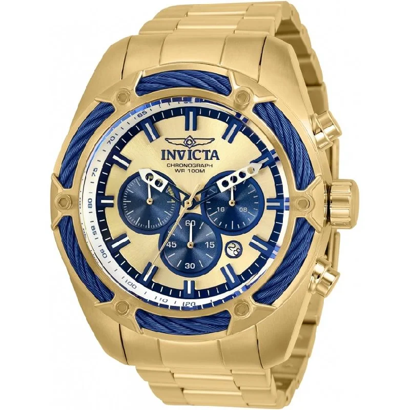 Classic analog watches-Invicta Men's 31441 Bolt Gold-Tone Stainless Steel Watch