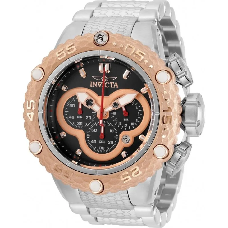 Textured strap watches-Invicta Men's 31573 Subaqua Stainless Steel Watch