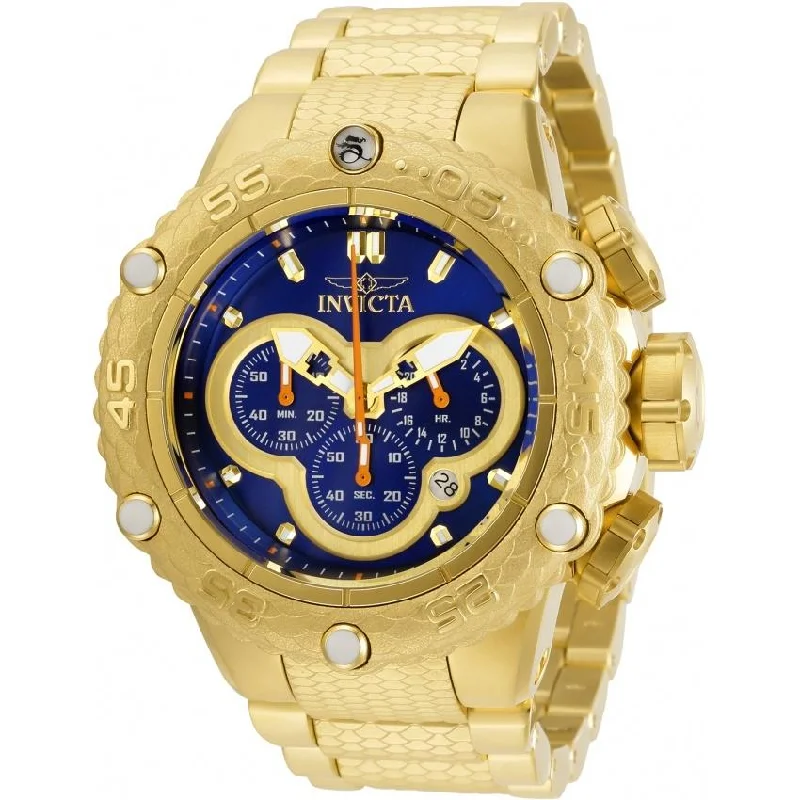 Steel band watches-Invicta Men's 31577 Subaqua Gold-Tone Stainless Steel Watch