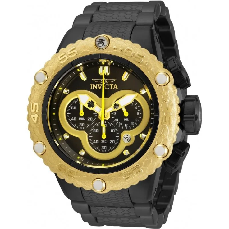 Fine square watches-Invicta Men's 31578 Subaqua Black Stainless Steel Watch