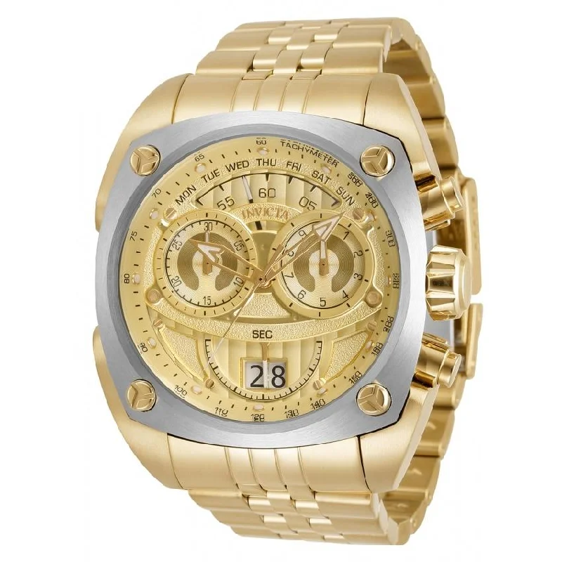 Quartz face watches-Invicta Men's 32072 Reserve Gold-Tone Stainless Steel Watch