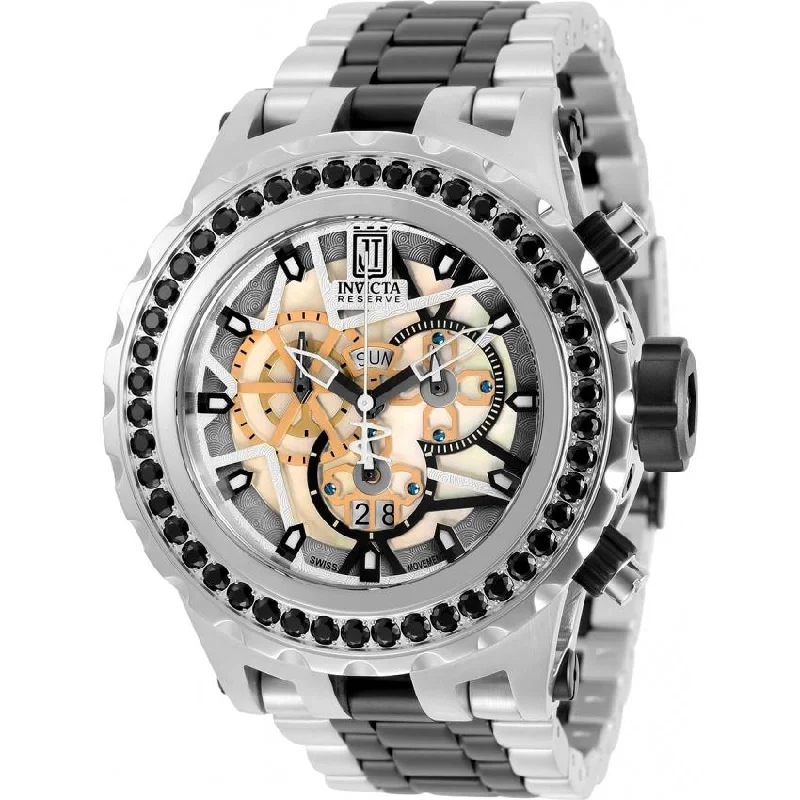 Gem face watches-Invicta Men's 32116 Jason Taylor Black Stainless Steel Watch