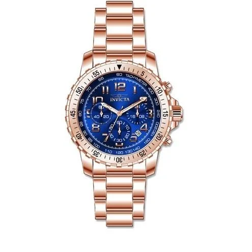 Sharp square watches-Invicta Men's 32315 Specialty Rose-Tone and Silver Stainless Steel Watch