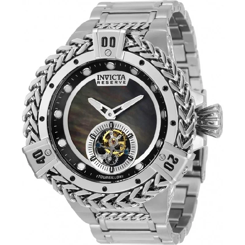 Bold face watches-Invicta Men's 32854 Reserve Mechanical Stainless Steel Watch