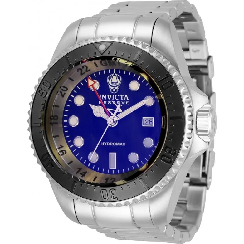 Lotus face watches-Invicta Men's 33495 Reserve Hydromax Stainless Steel Watch