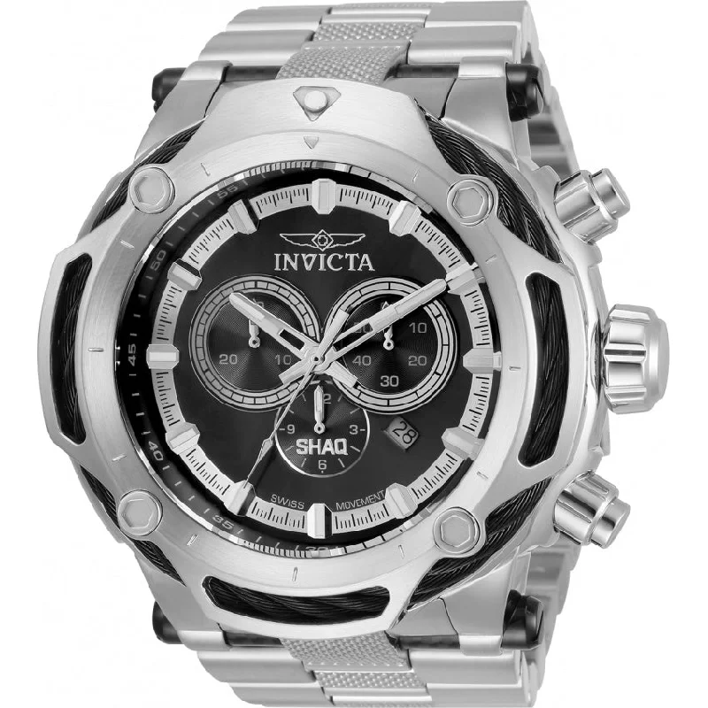 Citrine bezel watches-Invicta Men's 33659 Shaq Stainless Steel Watch