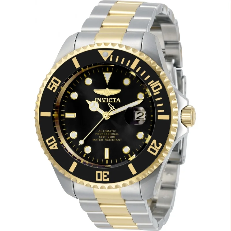 Daily sleek watches-Invicta Men's 34041 Pro Diver Automatic Stainless Steel Watch