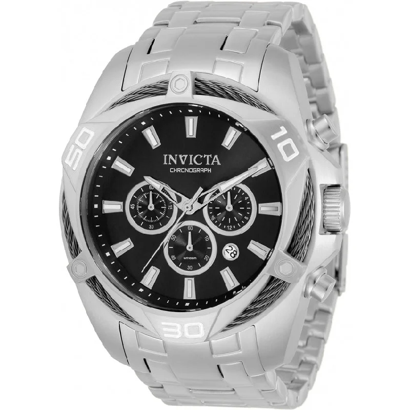 Smoky quartz watches-Invicta Men's 34118 Bolt Stainless Steel Watch