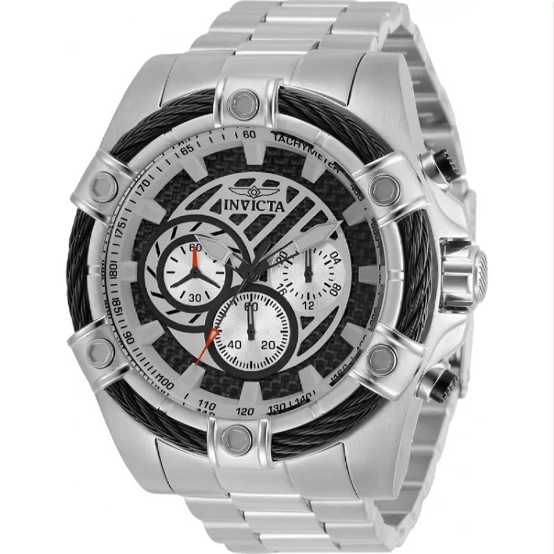 Wave dial watches-Invicta Men's 35148 Bolt Stainless Steel Watch