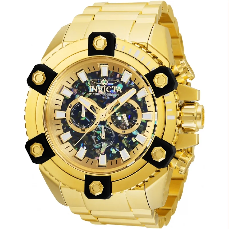 Sharp quartz watches-Invicta Men's 35975 Coalition Forces Gold-Tone Stainless Steel Watch