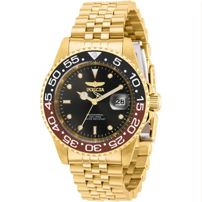 Slim bracelet watches-Invicta Men's 36042 Gold-Tone Stainless Steel Watch