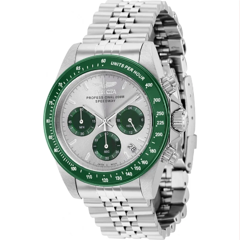 Daily sleek watches-Invicta Men's 36734 Speedway Stainless Steel Watch