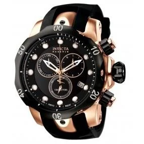 Grand strap watches-Invicta Men's 5733 Venom Venom Black Polyurethane Watch