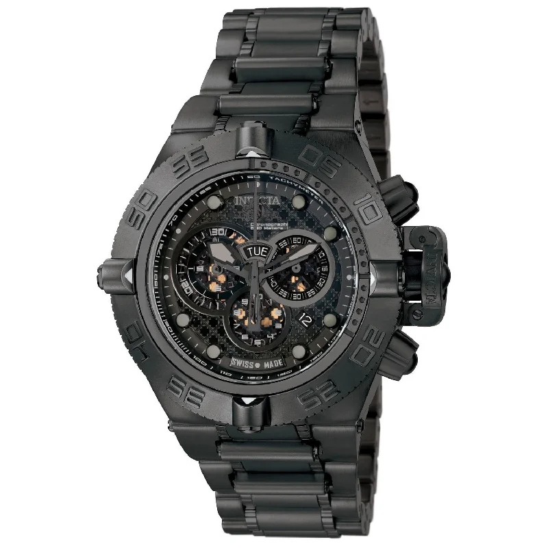 High-end diamond watches-Invicta Men's 6561 Subaqua 4 Chronograph Stainless Steel Watch